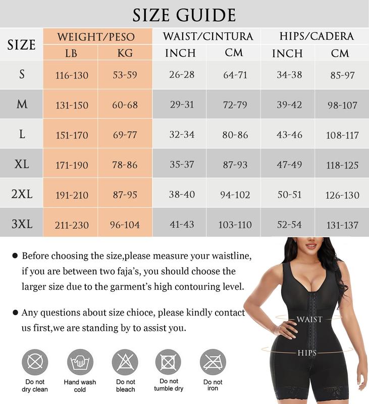 YIANNA Fajas Colombianas Shapewear for Women Tummy Control Full Shapewear Butt Lifter with Zipper Crotch