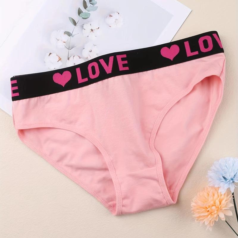 Women's 36pcs  Panty, Letter Tape Knicker, Comfy Breathable Seamless Panties，Soft Comfy Breathable Seamess Knicker for Daiy Wear., Multipack Underwear for All Seasons, Summer Wear 2024 Womenswear Comfort Bridal Print