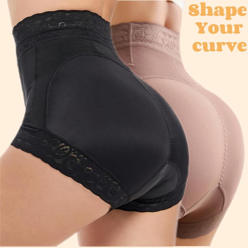 Black Friday Lace Boyshorts Panties Women Tummy Control Butt Lifting Underwear Shorts Womenswear Lady Compression Sexy Women's Floral Lace Shapewear Panty