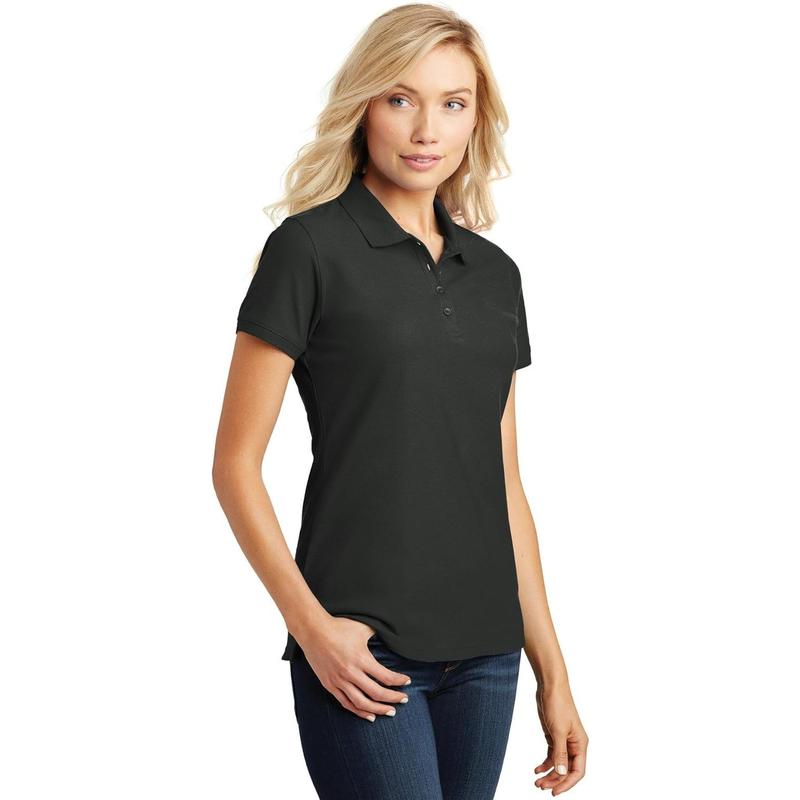 Ladies Core Classic Pique Polo Collar Top Womenswear Everyday Comfort Cotton Fabric Lightweight Fabric Lightweight Shirts Underwear