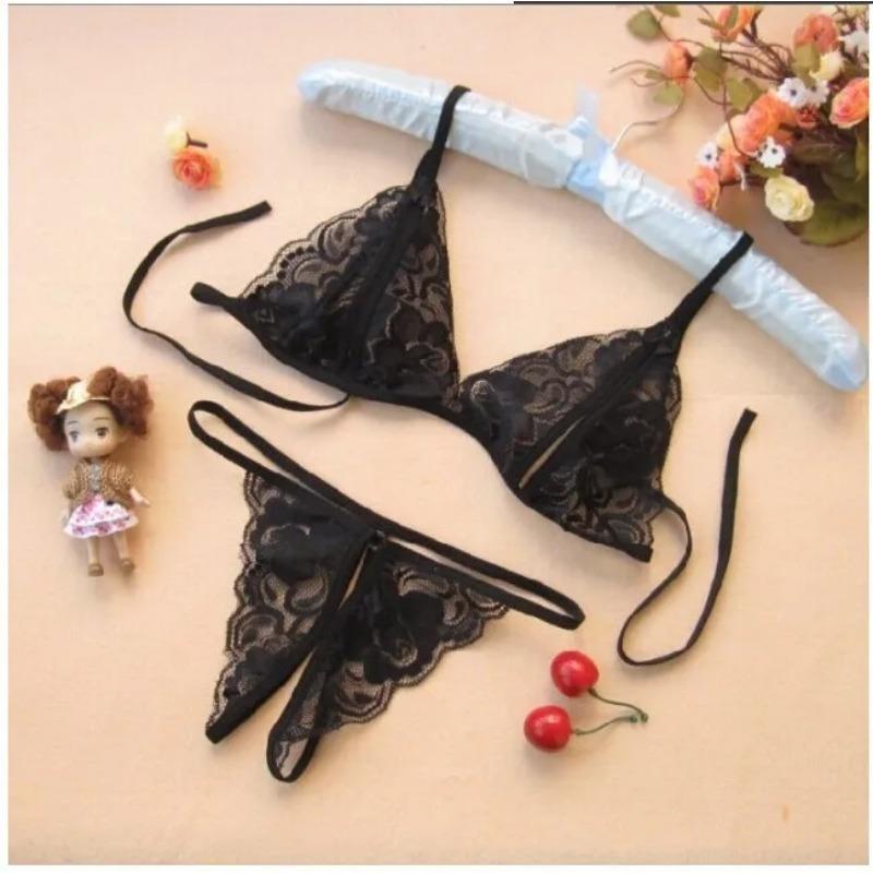 Women Lady  Lingerie Lace Underwear Sleepwear G-string Lingerie Female Underwear Set Women's Bra Suit Water Bra