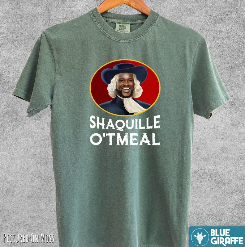 Shaquille O'tmeal Shirt, Funny Comfort s T-Shirt, Retro Unisex T Shirt, Funny T Shirt, Meme T Shirt, Casual Basic Tops For Lady, Gifts For Her, Women's Tops, Womenswear, Cotton Fabric Relaxed Fit Chic Style.