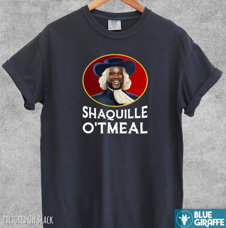 Shaquille O'tmeal Shirt, Funny Comfort s T-Shirt, Retro Unisex T Shirt, Funny T Shirt, Meme T Shirt, Casual Basic Tops For Lady, Gifts For Her, Women's Tops, Womenswear, Cotton Fabric Relaxed Fit Chic Style.