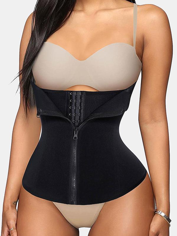 Women's Solid Color  Eye Closure Waist Trainer, Tummy Control Shaper, Waist Cincher for Women