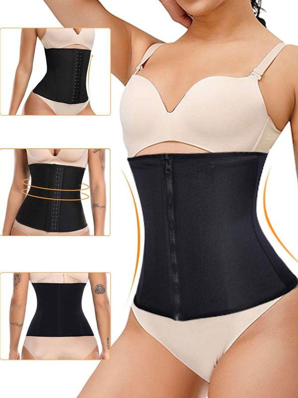 Women's Solid Color  Eye Closure Waist Trainer, Tummy Control Shaper, Waist Cincher for Women