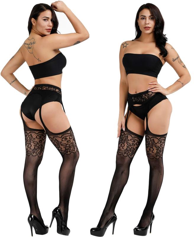 Women say high waist leggings fishnet stockings thigh high stockings pantyhose