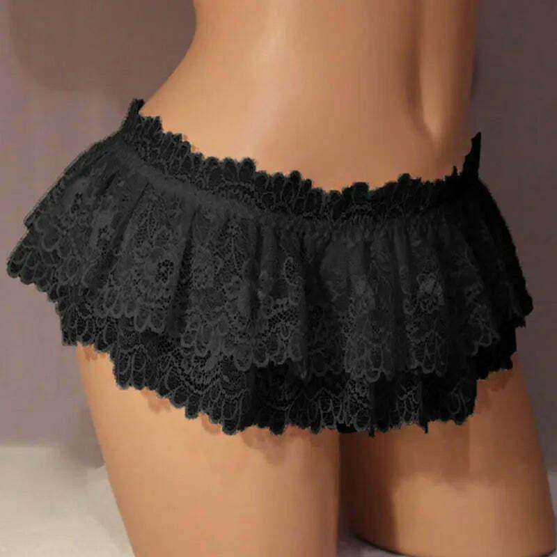 Womens Sexy Cosplay Vintage Pleated Skirt Ultra Short