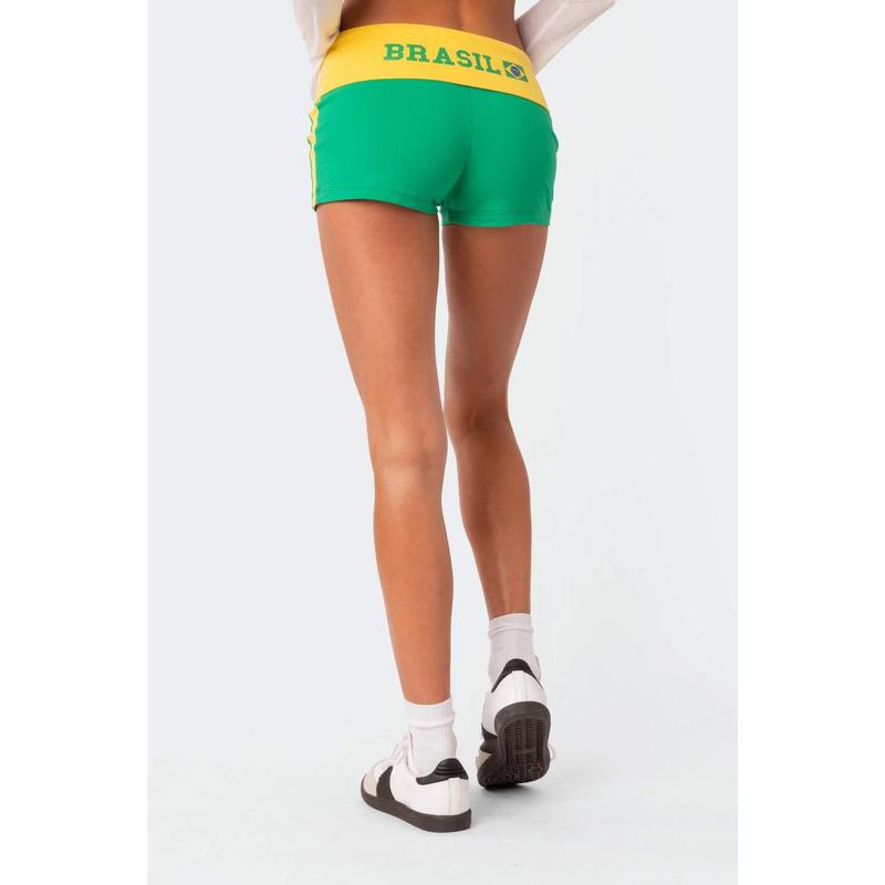 Brasil Fold Over Shorts