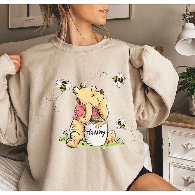 Vintage Poohh Sweatshirt, Winnie The Poohh Sweatshirt, Trip Sweatshirt, Family Matching Sweatshirt, Retro Winnie the Poohh Sweater Sweatshirt, #Hoodie, Comfort Colors