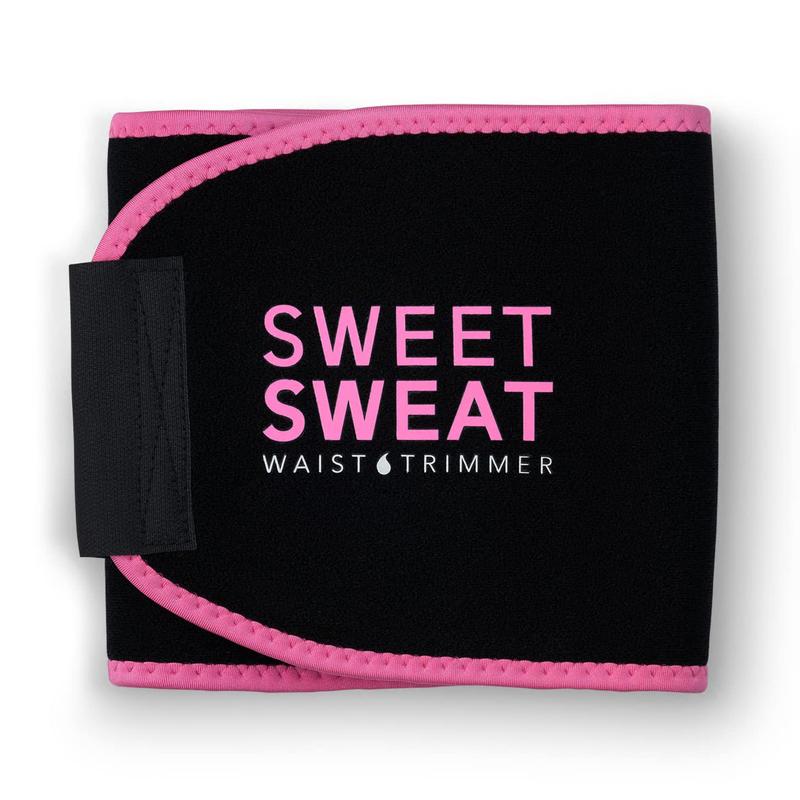 Sweet Sweat Waist Trimmer for High Intensity Training Workouts Waist Trainer Shapewear for Women Men Fitness Enthusiast