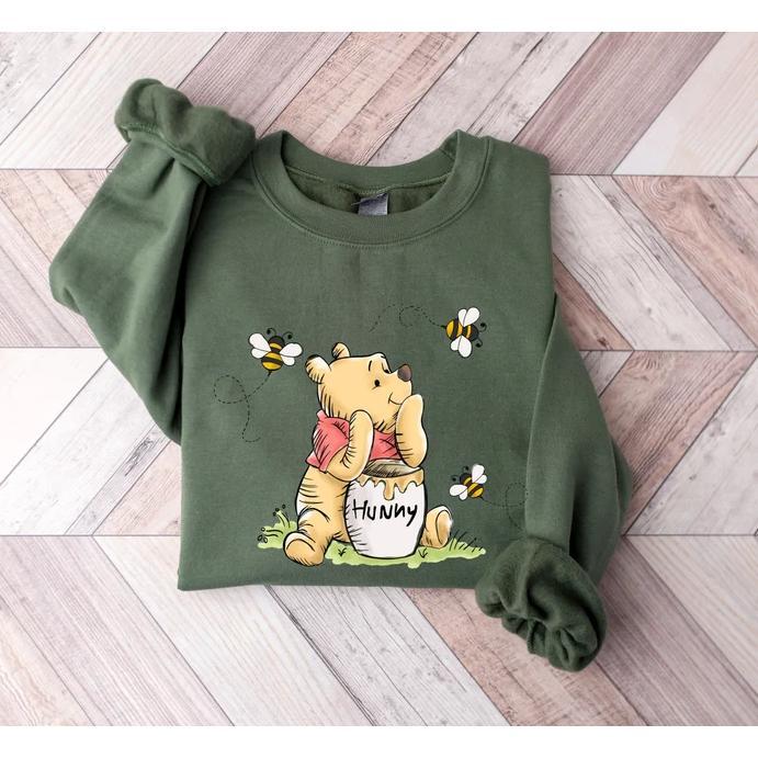 Vintage Poohh Sweatshirt, Winnie The Poohh Sweatshirt, Trip Sweatshirt, Family Matching Sweatshirt, Retro Winnie the Poohh Sweater Sweatshirt, #Hoodie, Comfort Colors