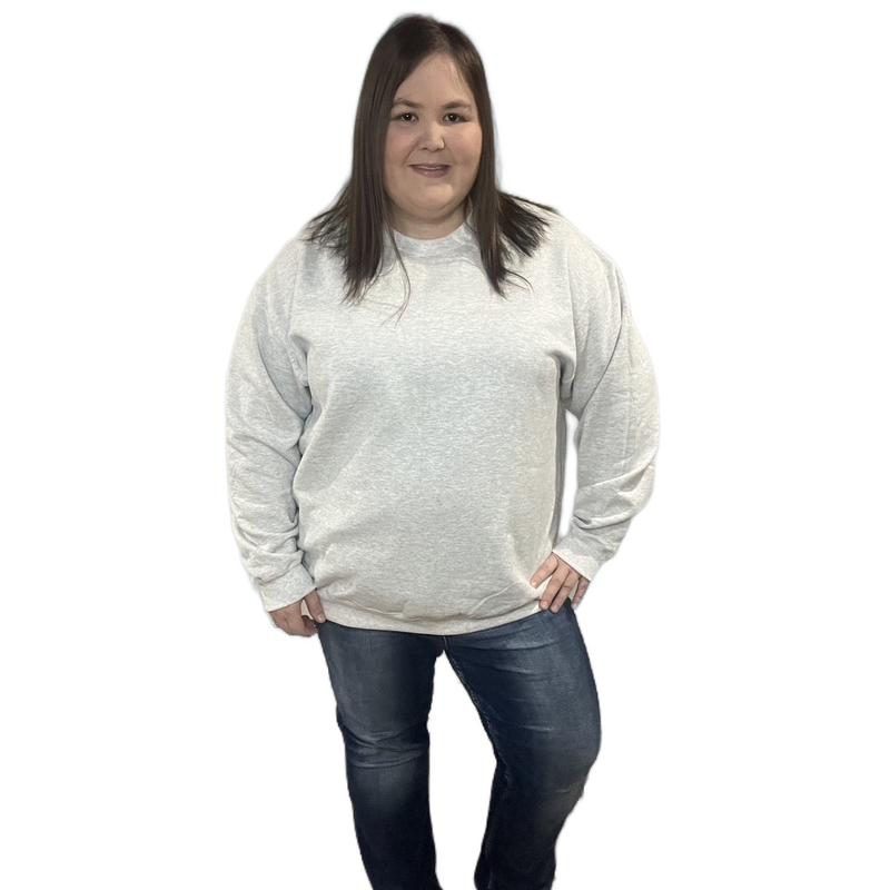 Mama designed Grey  T-Shirts and Crewnecks Comfortable  Top Womenswear