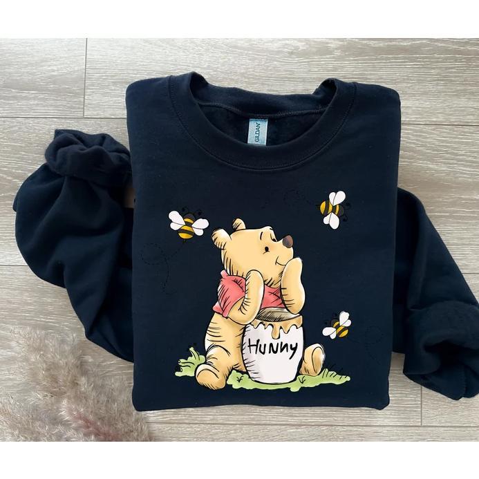 Vintage Poohh Sweatshirt, Winnie The Poohh Sweatshirt, Trip Sweatshirt, Family Matching Sweatshirt, Retro Winnie the Poohh Sweater Sweatshirt, #Hoodie, Comfort Colors