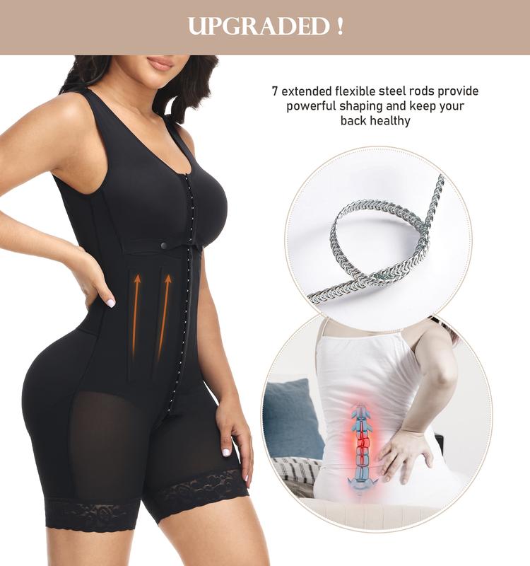 Full Body Shapewear Tummy Tuck Girdle Fajas Colombianas