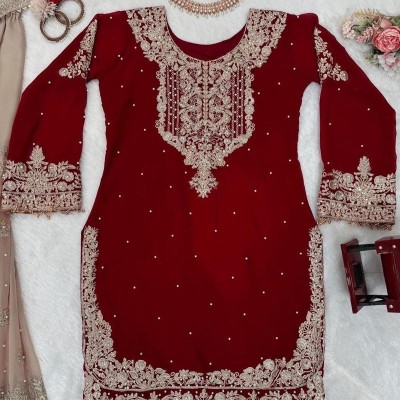 Indian Wedding Dress for Women - Traditional Bride's Attire - Womenswear, Underwear Elegant Fit