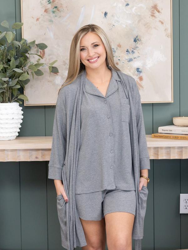 Dreamy Rib Robe By DD Design | S - 3XL