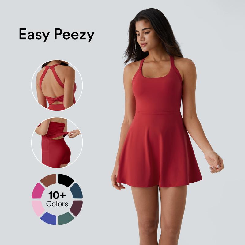 Halara Backless Criss Cross Active Dress  - Easy Peezy