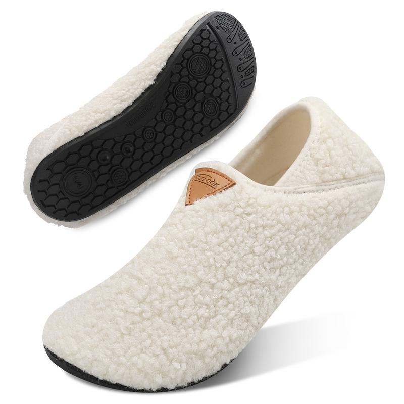 CozySlipper Socks - Soft, Lightweight, Non-Slip, Portable Sandals with Rubber Sole for Home, Travel, Hotel, Indoor, Outdoor Use - Perfect for Women and Men