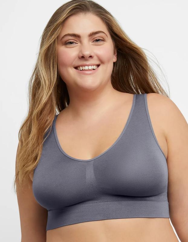 (Plus Size) Hanes Women's Bras Just My Size Women's Pure Comfort Seamless Bralette