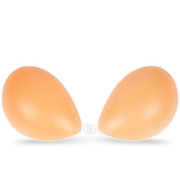 Niidor Adhesive Bra Silicone Bra Strapless Sticky Invisible bra for Backless Dress,Party, dinner party, gathering, travel