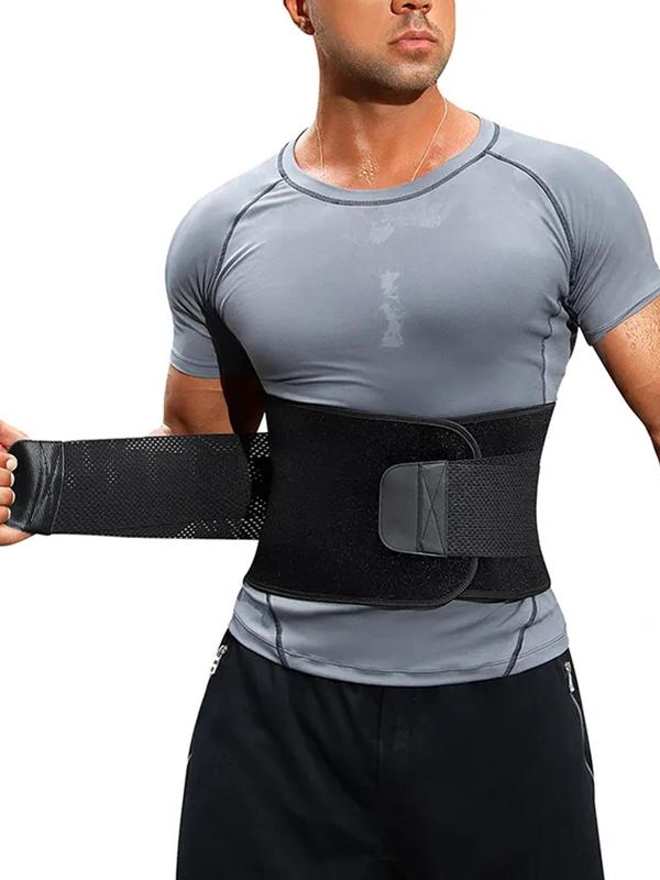 Men's Adjustable Velcro High Stretch Waist Trainer, Tummy Control Corset for Men, Comfortable Waist Cincher for All Seasons, Men's Shapewear for Daily Workout