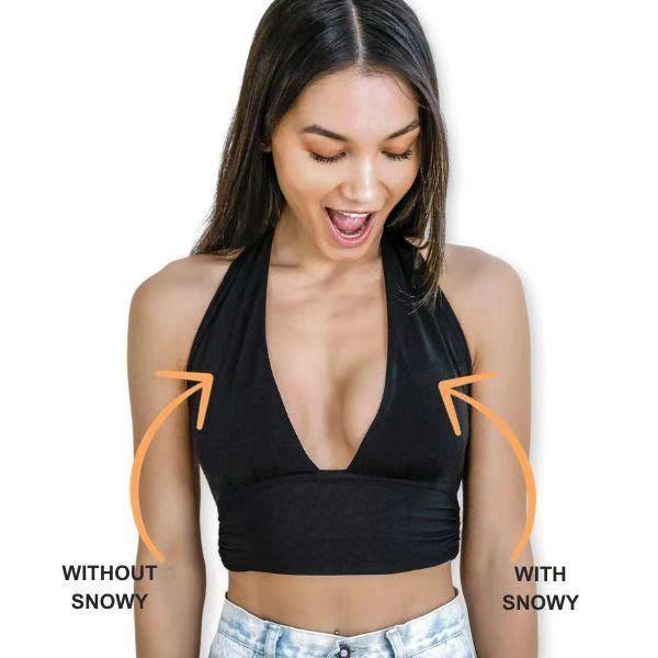 SNOWY Sticky Inserts - Washable & Reusable, Instant Lift & Boost Sticky Bra Inserts - Outfit Enhancer, Accessories, Womenswear