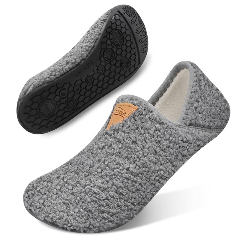 CozySlipper Socks - Soft, Lightweight, Non-Slip, Portable Sandals with Rubber Sole for Home, Travel, Hotel, Indoor, Outdoor Use - Perfect for Women and Men