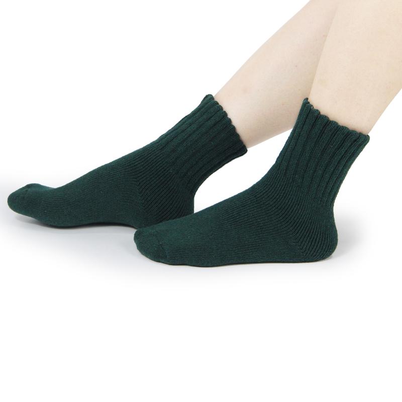 women's Plain Warm Crew Socks, Comfort Comfort Casual Soft Comfort Mid-Calf Socks Fall Winter, Women's Socks and Hosiery, Cold Weather Gear