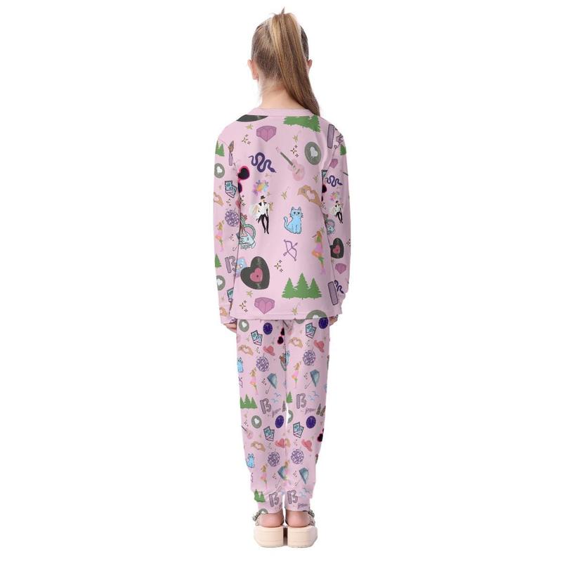 Swifty Youth Pajamas , Little Swifty Birthday Gift, Era Tour Merch, Swift pj , Album Cover Pajamas , Holiday Pajamas, pajamas, sleepwear, family uniforms, holiday wear, Clothing, Holiday Pajamas, pajamas, sleepwear, family uniforms, holiday wear, Clothing