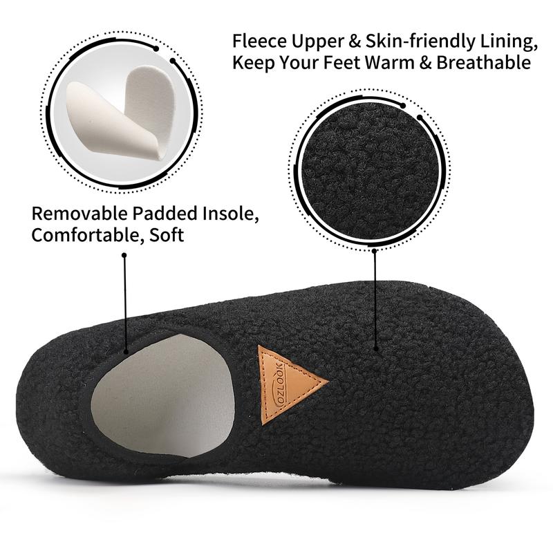 CozySlipper Socks - Soft, Lightweight, Non-Slip, Portable Sandals with Rubber Sole for Home, Travel, Hotel, Indoor, Outdoor Use - Perfect for Women and Men