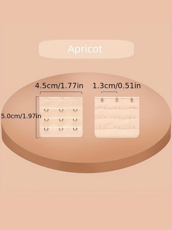 Women's 6pcs Bra Extender Buckle, 3 Rows 3 Hooks Adjustable Bra Extenders, Bra Accessories for Women Daily Use