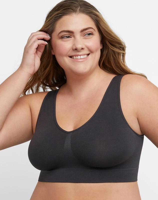 (Plus Size) Hanes Women's Bras Just My Size Women's Pure Comfort Seamless Bralette