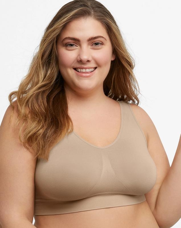 (Plus Size) Hanes Women's Bras Just My Size Women's Pure Comfort Seamless Bralette