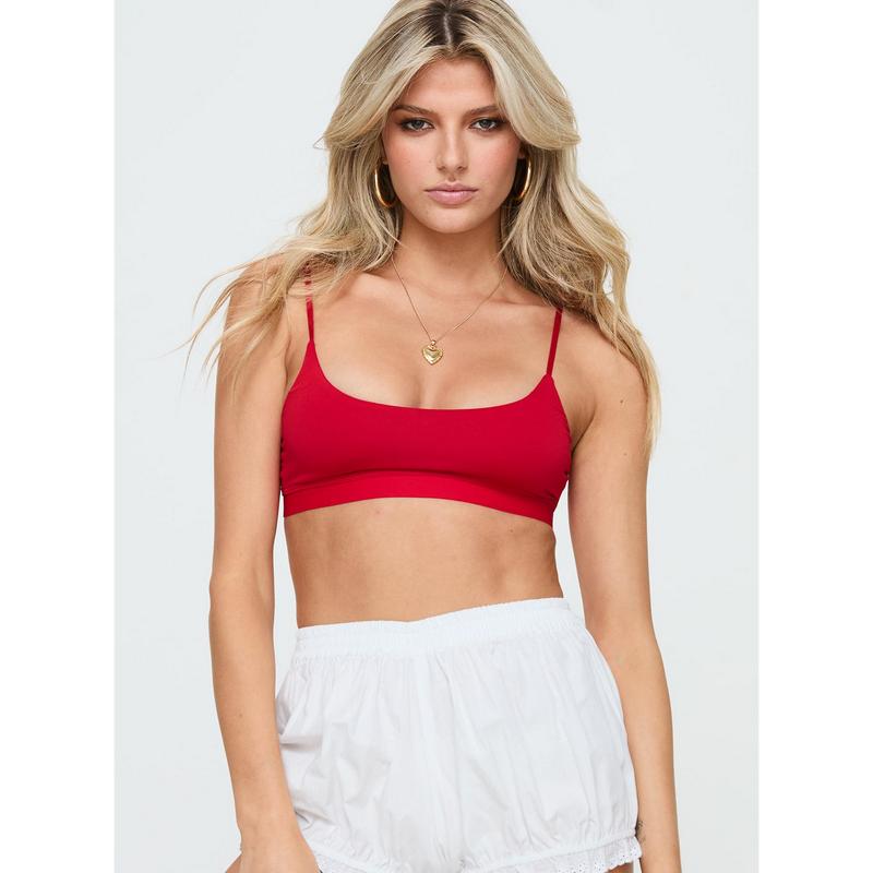 Remi Bralette Red