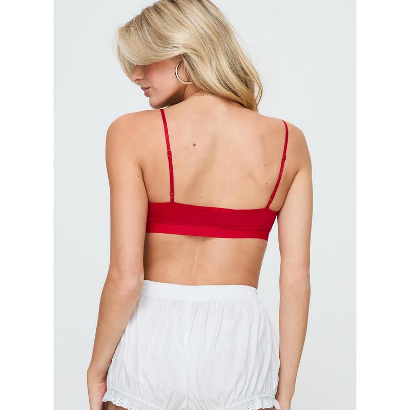 Remi Bralette Red