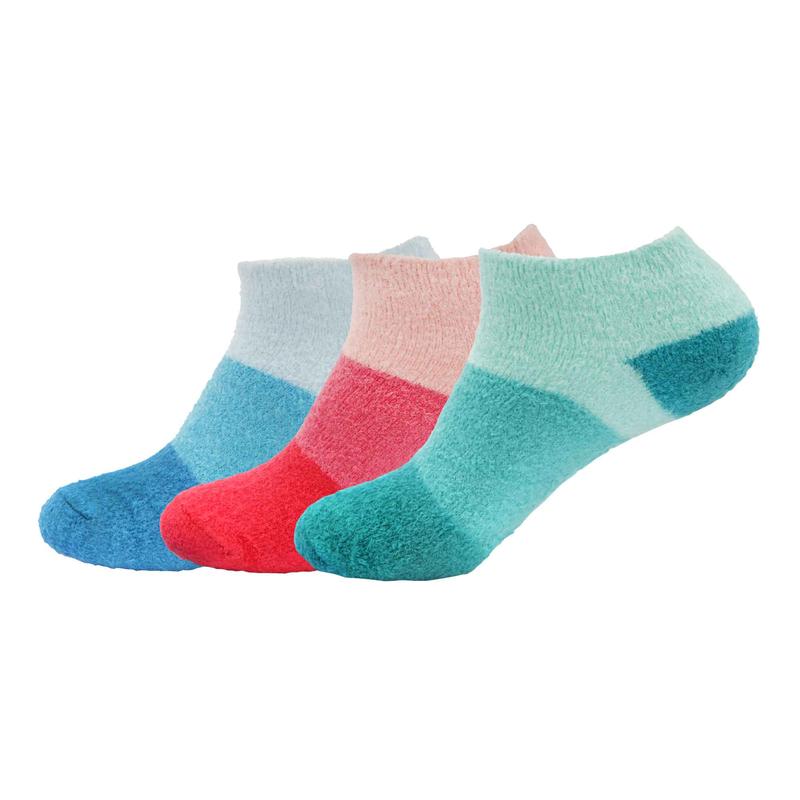 Women's Super Aloe Infused Fuzzy Nylon Socks, Assortments