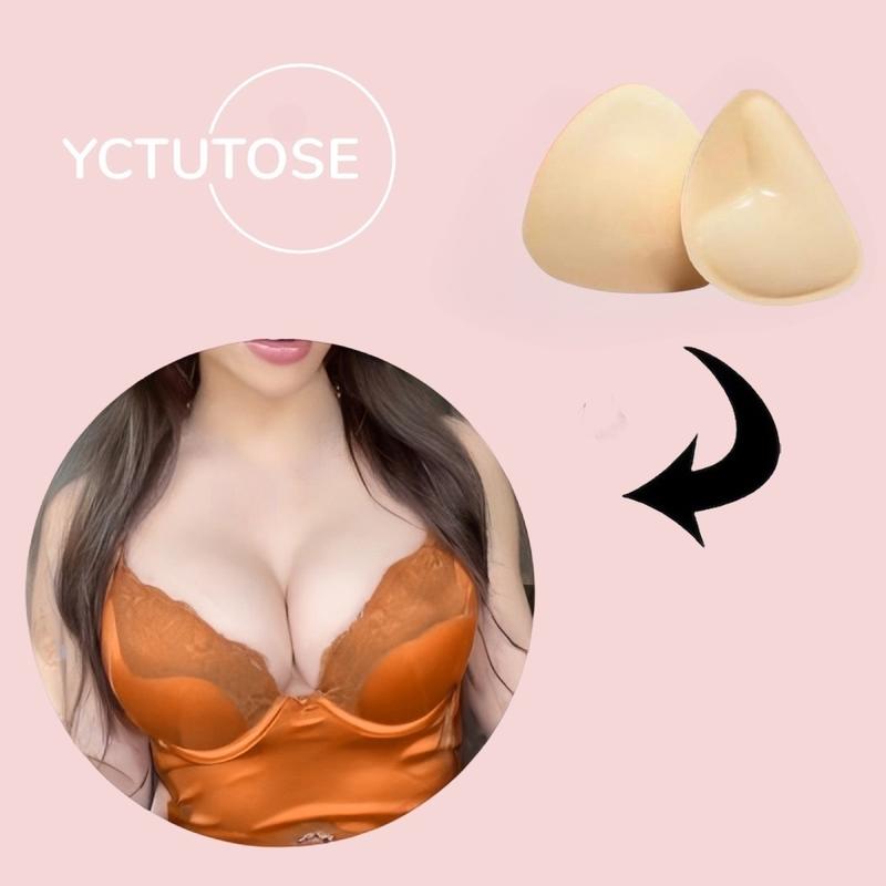 YCTUTOSE instant lift - Patented Sticky Fashion Bra Inserts Increase 2 Cups  40+ Uses Per Pair Womenswear Accessories Comfort Underwear Women Lady