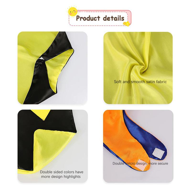 Dinosaur Cape, 1 Set Colorful Dinosaur Cape with Wrist Cuffs, Cosplay Costume for Party  Birthday Shows