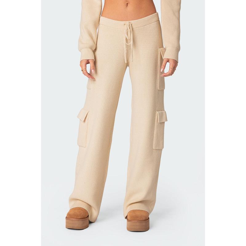 Wynter Knit Cargo Pants