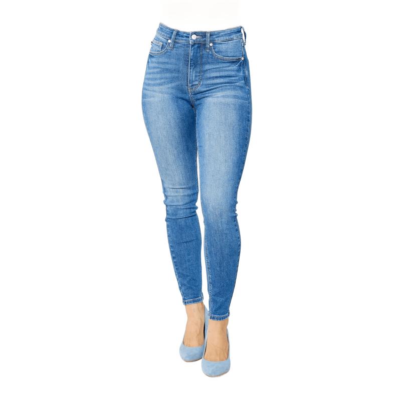 JUDY BLUE HI WAIST TUMMY CONTROL CLASSIC SKINNY JEANS