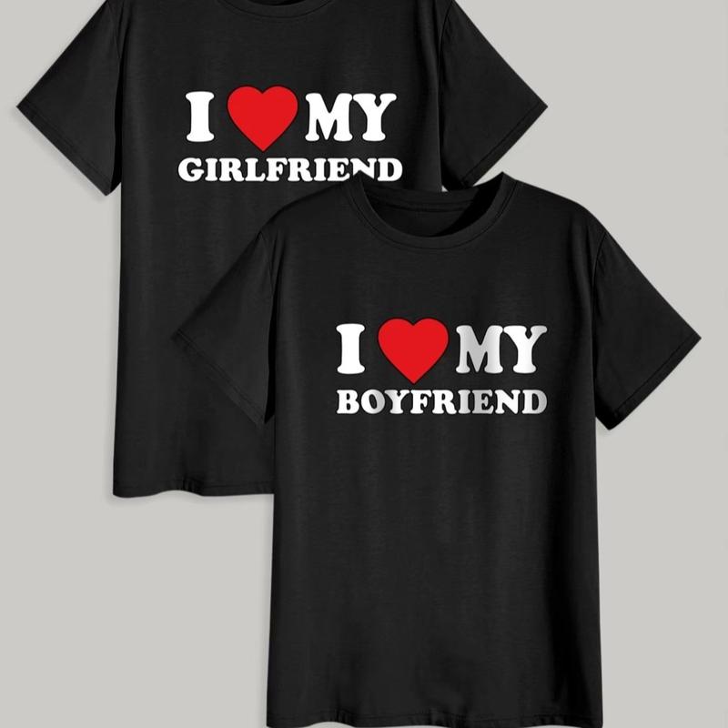 I love my girlfriend   boyfriend shirt, perfect couples gift , valentines gift