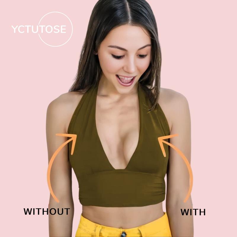 YCTUTOSE instant lift - Patented Sticky Fashion Bra Inserts Increase 2 Cups  40+ Uses Per Pair Womenswear Accessories Comfort Underwear Women Lady