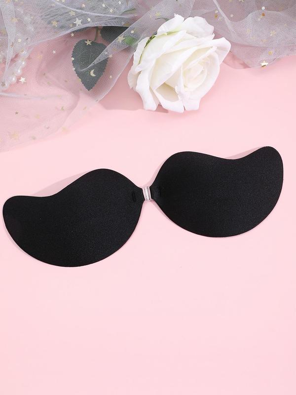 Women's Adhesive Invisible Bra, Reusable Non-slip Waterproof Push Up Silicone Bra, Summer Wear 2024, Women's Lingerie Accessories, Please Choose One Size Larger