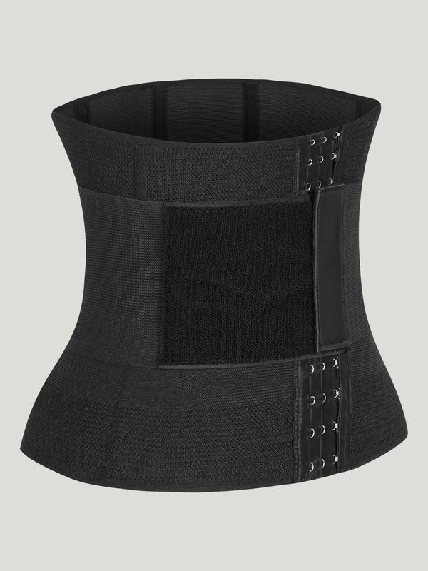 Women's Solid Faja Shapewear Tummy Control, Useful Waist Trainer, Adjustable Hook and Eye Closure Shapewear Bodysuit, Back-to-school Clothing, Women's Sexy Shapewear Clothing, Fall Wear 2024, Fallfreshness Clothes, Fall Wear Black Girl