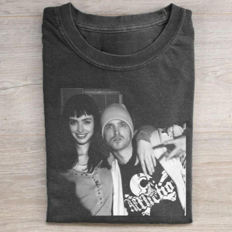 Vintage Jesse Pinkman and Jane Margolis Graphic Tee, Breaking Bad Movie Shirt, Funny Graphic Tee, Movie Parody Tshirt, Couple Shirt, Walter White