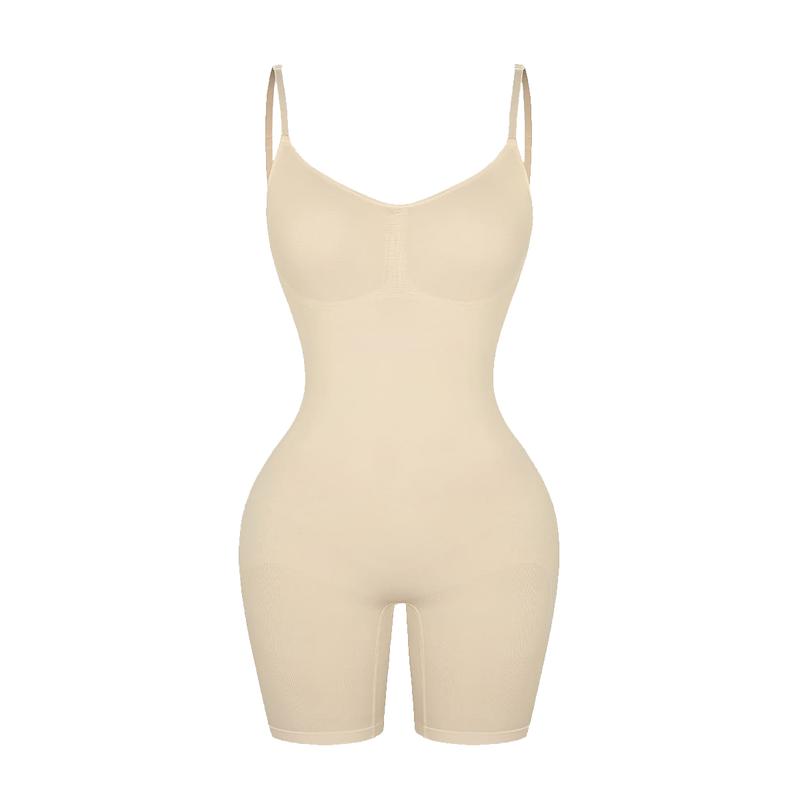 FeelinGirl Shapewear for Women Butt Lifter Bodysuit Tummy Control Seamless Spandex Shapewear  Comfort Spaghetti Strap  Womenswear 2