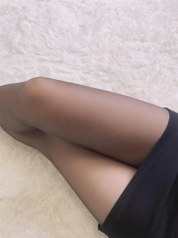 Women's 1 Pair Solid Sheer Sexy Tights, Breathable Comfortable High Stretch Pantyhose for Daily Wear, Ladies Stockings for Summer