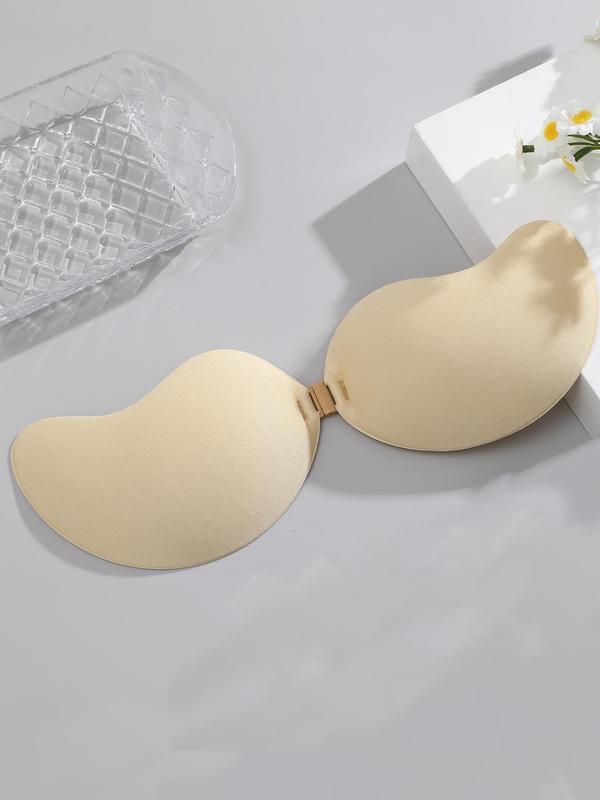 Women's Adhesive Invisible Bra, Reusable Non-slip Waterproof Push Up Silicone Bra, Summer Wear 2024, Women's Lingerie Accessories, Please Choose One Size Larger