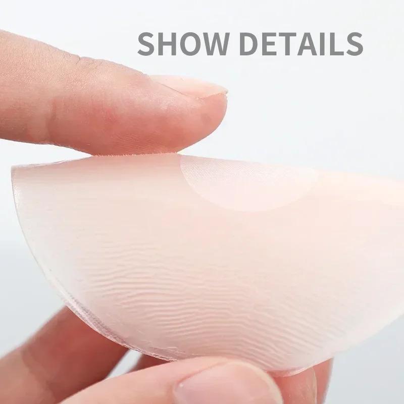 Reusable Women Breast Petals Lift Nipple Cover Invisible Petal Adhesive Strapless Backless Stick on Bra Silicone Breast Stickers